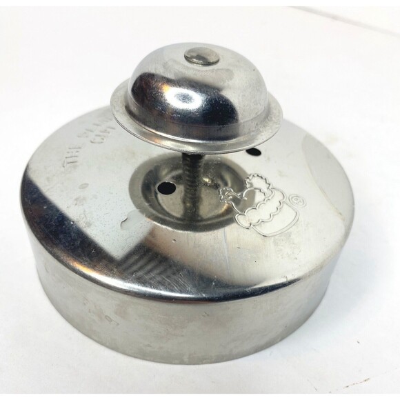 Pampered Chef Stainless Cut n Seal 3.5 Biscuit Pastry Cutter Crimper Tool Gadget - Picture 4 of 6